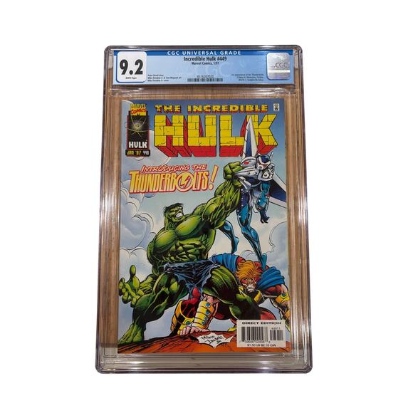 Incredible Hulk #449 CGC 9.2 1st Appearance of The Thunderbolts (1997) - Picture 1 of 6
